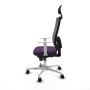 Chaise de Bureau avec Appui-tête Piqueras y Crespo 4B086N1 Violet