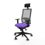 Office Chair with Headrest Piqueras y Crespo 1D066G1 Lilac