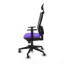 Office Chair with Headrest Piqueras y Crespo 1D066G1 Lilac