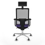 Office Chair with Headrest Piqueras y Crespo 2D086G1 Lilac