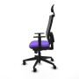 Office Chair with Headrest Piqueras y Crespo 1D066N1 Lilac