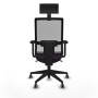 Office Chair with Headrest Piqueras y Crespo 2D066G1 Purple