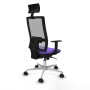 Chaise de Bureau avec Appui-tête Piqueras y Crespo 1D086N1 Lila