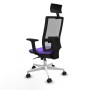 Office Chair with Headrest Piqueras y Crespo 2D026N1 Lilac