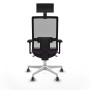 Office Chair with Headrest Piqueras y Crespo 3D026G1 Purple