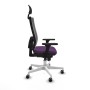 Office Chair with Headrest Piqueras y Crespo 3D026G1 Purple