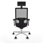 Office Chair with Headrest Piqueras y Crespo 3D026N1 Purple