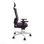 Office Chair with Headrest Piqueras y Crespo 3D026N1 Purple