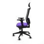 Office Chair with Headrest Piqueras y Crespo 2D066G1 Lilac