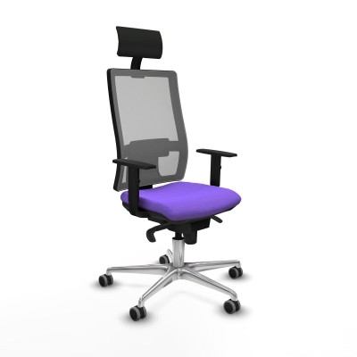 Chaise de Bureau avec Appui-tête Piqueras y Crespo 1D086G1 Lila