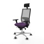 Chaise de Bureau avec Appui-tête Piqueras y Crespo 3D086G1 Violet