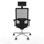 Chaise de Bureau avec Appui-tête Piqueras y Crespo 3D086G1 Violet