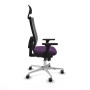 Chaise de Bureau avec Appui-tête Piqueras y Crespo 3D086G1 Violet