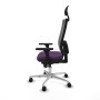 Chaise de Bureau avec Appui-tête Piqueras y Crespo 3D086N1 Violet