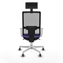 Chaise de Bureau avec Appui-tête Piqueras y Crespo 4B026G1 Lila