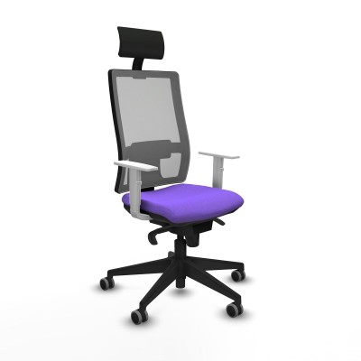 Chaise de Bureau avec Appui-tête Piqueras y Crespo 4B066G1 Lila