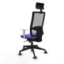 Chaise de Bureau avec Appui-tête Piqueras y Crespo 4B066G1 Lila