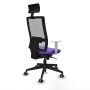 Chaise de Bureau avec Appui-tête Piqueras y Crespo 4B066G1 Lila