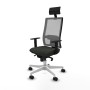 Chaise de Bureau avec Appui-tête Piqueras y Crespo 1D026N1 Noir