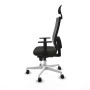 Chaise de Bureau avec Appui-tête Piqueras y Crespo 1D026N1 Noir