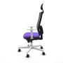 Office Chair with Headrest Piqueras y Crespo 4B026N1 Lilac