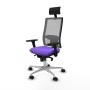 Office Chair with Headrest Piqueras y Crespo 3D086N1 Lilac