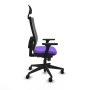 Chaise de Bureau avec Appui-tête Piqueras y Crespo 3D066N1 Lila