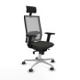 Office Chair with Headrest Piqueras y Crespo 2D086G1 Black