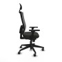 Chaise de Bureau avec Appui-tête Piqueras y Crespo 3D066G1 Noir