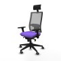 Chaise de Bureau avec Appui-tête Piqueras y Crespo 3D066G1 Lila