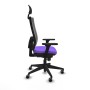 Chaise de Bureau avec Appui-tête Piqueras y Crespo 3D066G1 Lila