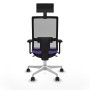 Chaise de Bureau avec Appui-tête Piqueras y Crespo 3D026N1 Lila
