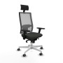 Office Chair with Headrest Piqueras y Crespo 3D026G1 Black