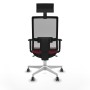 Office Chair with Headrest Piqueras y Crespo 1D026G1 Maroon
