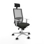 Chaise de Bureau avec Appui-tête Piqueras y Crespo 4B086N1 Noir