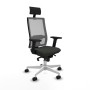 Office Chair with Headrest Piqueras y Crespo 2D026N1 Black