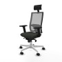 Office Chair with Headrest Piqueras y Crespo 2D026N1 Black