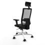 Office Chair with Headrest Piqueras y Crespo 2D026N1 Black