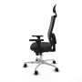 Chaise de Bureau avec Appui-tête Piqueras y Crespo 3D086N1 Noir