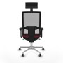 Chaise de Bureau avec Appui-tête Piqueras y Crespo 3D086G1 Bordeaux