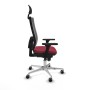 Chaise de Bureau avec Appui-tête Piqueras y Crespo 3D086G1 Bordeaux