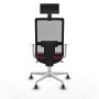 Chaise de Bureau avec Appui-tête Piqueras y Crespo 4B026G1 Bordeaux