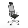 Office Chair with Headrest Piqueras y Crespo 4B086G1 Black