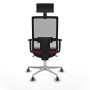 Office Chair with Headrest Piqueras y Crespo 1D086G1 Maroon