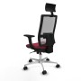 Office Chair with Headrest Piqueras y Crespo 2D086N1 Maroon