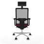 Office Chair with Headrest Piqueras y Crespo 2D086N1 Maroon
