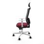 Office Chair with Headrest Piqueras y Crespo 4B026N1 Maroon
