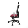 Office Chair with Headrest Piqueras y Crespo 4B066N1 Maroon