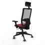 Office Chair with Headrest Piqueras y Crespo 3D066G1 Maroon