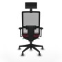 Office Chair with Headrest Piqueras y Crespo 3D066G1 Maroon